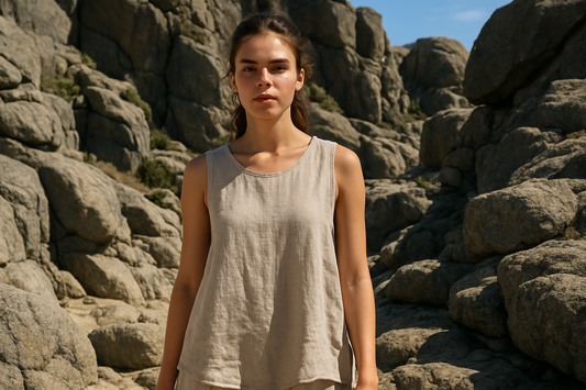 much younger and more rocky natural background